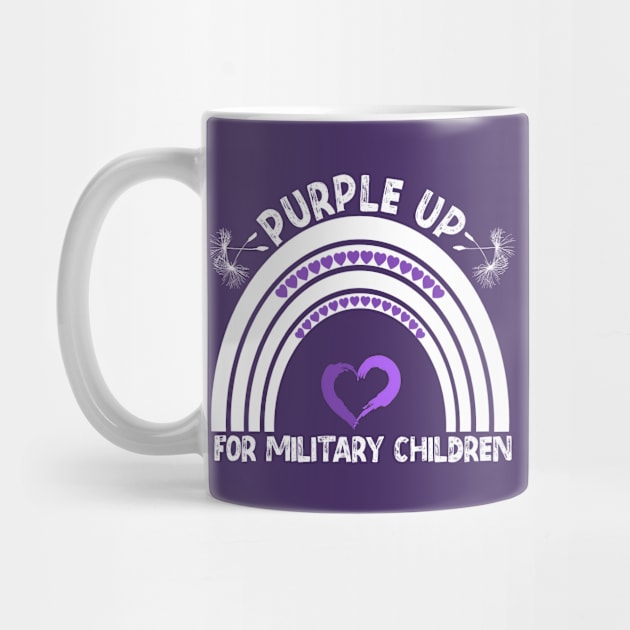 Purple Up For Military Kids - Month of the Military Child 2023 by PraiseArts 